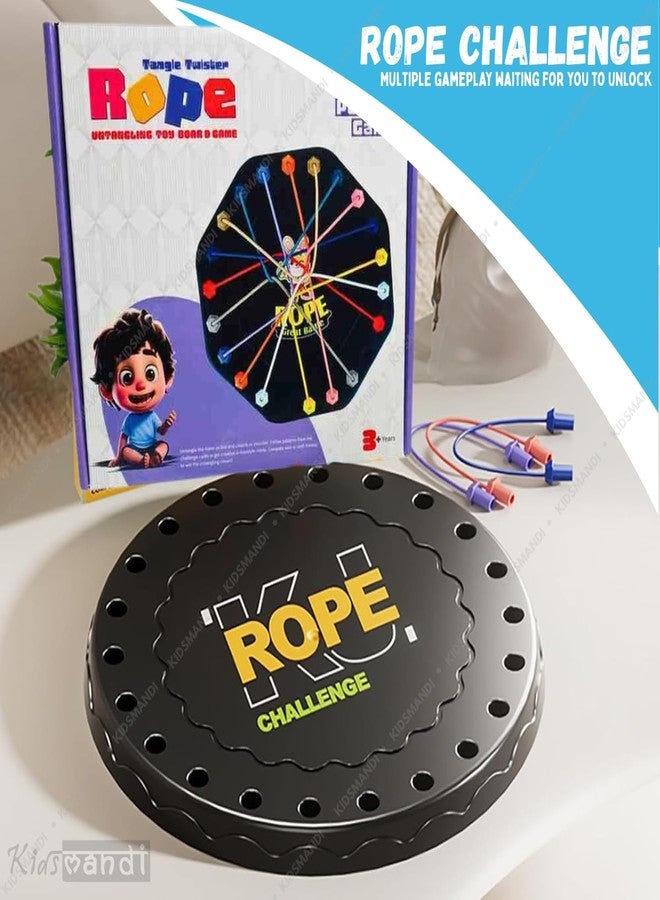 كيدز ماندي لعبة ألغاز حبل ماندي للأطفال | لعبة فك تشابك ممتعة للأطفال الصغار | تنمي المهارات الحركية الدقيقة والتعلم الإدراكي | هدية تعليمية تفاعلية - Image 5